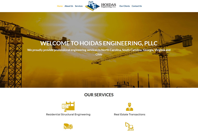 hoidas engineering desktop large portfolio