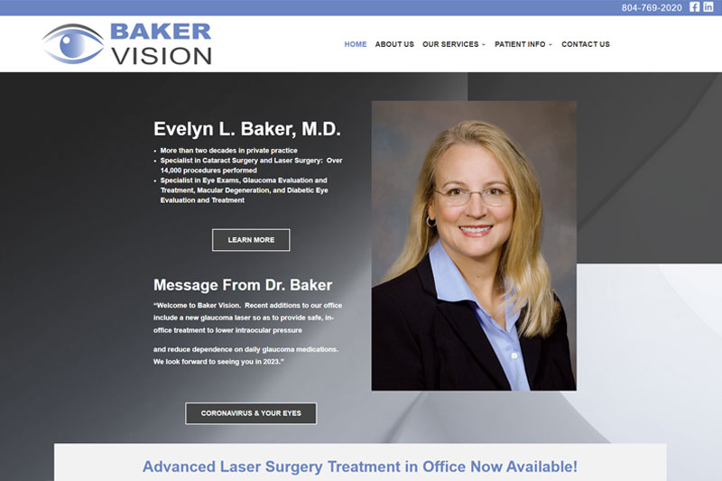 baker vision desktop large portfolio